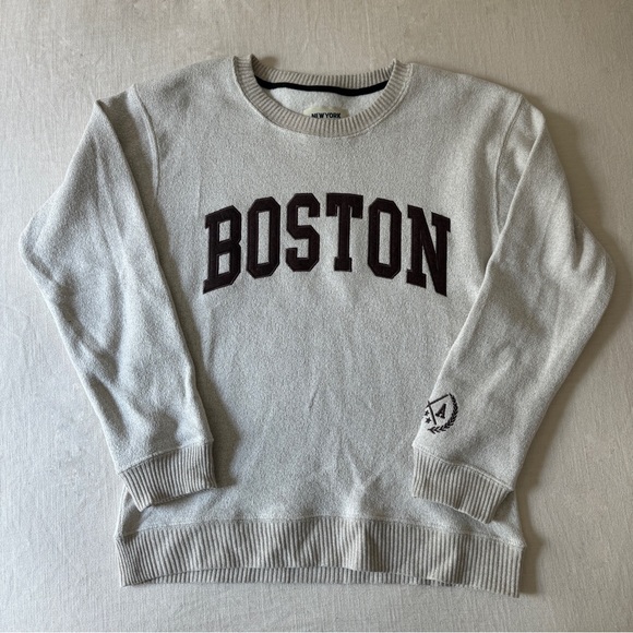 Brandy Melville Sweaters - BOSTON Crew Neck